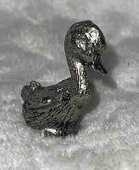 Waddling Duck Vintage Pewter Standing P31 Stamped on Bottom 1.25" Tall | eBay
