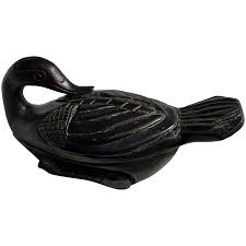 Antique Hand Carved Wooden Duck. For Sale at Ruby Lane