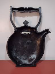 Vintage 1972 Homco Kitchen Wall Decor Black and Copper Tea ...