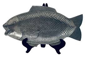 Sigma The Tastesetter Vintage Pewter ? Silver Color Fish ...