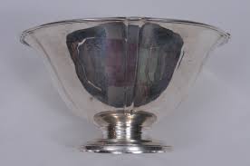 Lot - Arthur Stone sterling silver Arts and Crafts footed ...