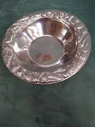 Fruit Bowl Steel Non Magnetic Preowned unstamped 14" across ...
