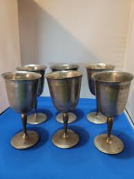 Vintage wine goblets Pewter Wine Goblets | eBay Australia