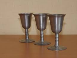 Lot Nr 569 3 Pewter Goblets Set Tin Swedish J10 Drinks Shots Liquor Glasses Trinkets Stemware - Etsy Sweden