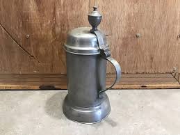 Antique Circa 1835 Large PEWTER TANKARD - Etsy
