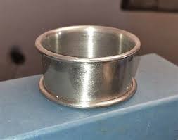 REVERE PEWTER SET OF 4 NAPKIN HOLDER RINGS IN BOX | eBay