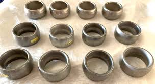 Vintage Lot of 12 Unbranded Pewter Rustic Assorted Circle ...