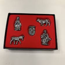 Vintage Miniature Mini Self Standing Pewter Figurines ...