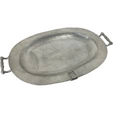 Early English London Hallmarked Pewter Meat Warmer ...