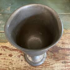 Sold at Auction: Large Pewter Chalis, Broadhead & Atkin, Sheffield, 4 1/2 x 8 in. (11.4 x 20.3 cm.)