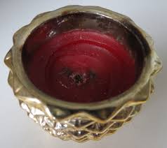 Pair of 2 Candles - 1 Avon Pine Cone Candle & 1 Crystal Clear Holder w/ Candle | eBay