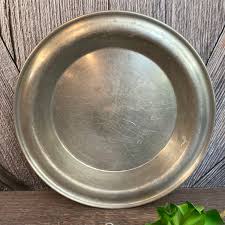Vintage Pie Tin and Measuring Spoons {aluminum Metal Dripless Pie Plate and Measuring Spoons} Thanksgiving Christmas Baking Pie Tin - Etsy
