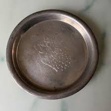 Set of 2 Vintage Pewter Coasters Norwegian Vintage Norge Tinn Small Pewter Coasters Scandinavian Design Pewter Tea Light Candle Holders - Etsy