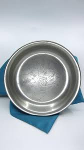 Vintage Swedish Svenskt Tenn Pewter Bowl / Plate 1928 Engraved Decor Flowers in a Vase Scandinavian Art Deco Design Nordic Metal Gift Sweden - Etsy