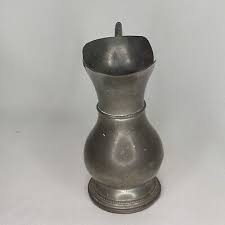 Danish Queen Art Brooklyn Hand Made 6" Pewter Pitcher 304 Made in USA | eBay