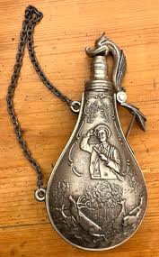 Japanese Antique Style Portable Gunpowder Case KayakuIre Powder Flask L7.1in FS | eBay