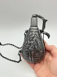 Buy Pewter Powder Flask Online In India - Etsy India