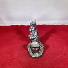 Vintage-figurine-pewter-silver-michael Ricker-1986-2121 ...