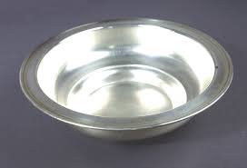 Mid Century Silverplate 11" Diameter Fruit Bowl - Hollowware ...