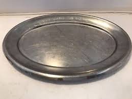 Vollrath Serving Tray Mirror Finished Stainless Steel Oval ...