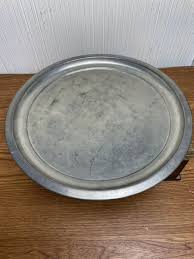 Vintage Woodbury Pewters 12” Serving Tray Heavy Duty | eBay