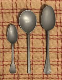 TPH-TS3/S3/S4 Period Pewter Spoons – Circa Home Living