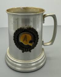 Vintage Houston Oilers Aluminum Cup Mug | eBay