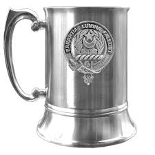 Kinnaird Scottish Clan Crest Badge Tankard - Etsy