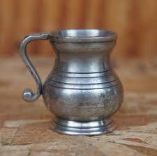 Vintage Maison Etain French France 95% Pewter Miniature ...