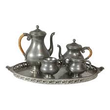 Dutch Pewter Serving Set - Ski Country Antiques & Home