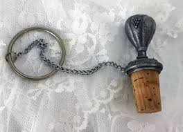 Vintage Pewter Hot Air Balloon Wine Bottle Stopper Cork Replacer 3" | eBay Australia