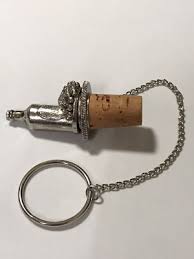 WINE BOTTLE STOPPER HEAVY METAL GOOD QULAITY WINE AND GRAPES | eBay UK