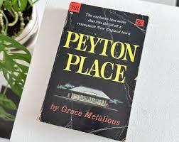 Vintage 1958 Peyton Place Grace Metalious Early 1st Edition 9th Printing Paperback Book Dell Publishing Romance Historical Fiction - Etsy