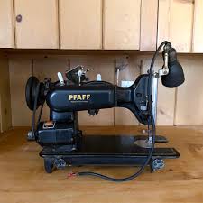 PFAFF 130 Industrial Sewing Machine w/ Pedal 1940s 1950s ...