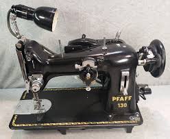 Vintage German Pfaff 130 Dial A Stitch Zig Zag Sewing Machine w/ Papers & More | eBay