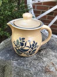 Vintage Pfaltzgraff Folk Art 40 Oz. Teapot & Lid - 1980s ...