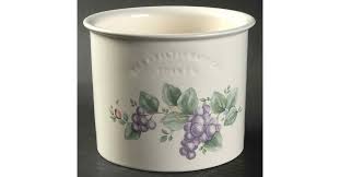 Grapevine Medium Open Crock by Pfaltzgraff | Replacements, Ltd.