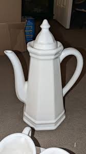 Pfaltzgraff Heritage Coffee/Tea Pot /Creamer/Sugar Bowl ...