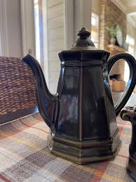 Pfaltzgraff Heritage Green Coffee Carafe / Tea Pot 1960s ...