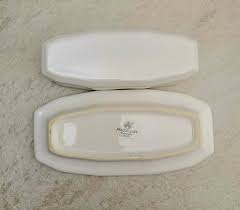 Vintage 1960's Pfaltzgraff Heritage White Butter Dish - Etsy