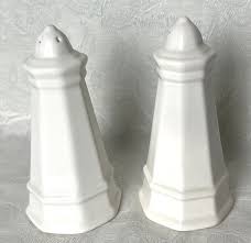 Vintage - PFALTZGRAFF 6" Ceramic "Lighthouse" SALT & PEPPER ...