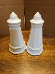 Vintage Pfalzgrall White Salt and Pepper Shakers - Etsy