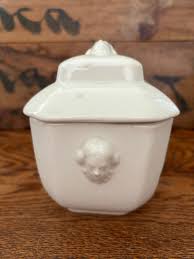 Ironstone Semi Porcelain Crown Pottery Cameo Sugar Bowl - Etsy