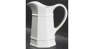 Heritage White 32 Oz Pitcher by Pfaltzgraff | Replacements, Ltd.