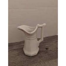 3 1/2" White Heritage Art Pottery 1970 Creamer | eBay