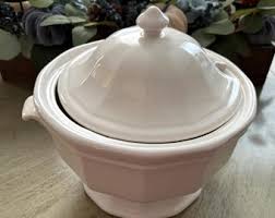 Vintage Pfaltzgraff White Heritage Soup Tureen With Lid No Ladle - Etsy