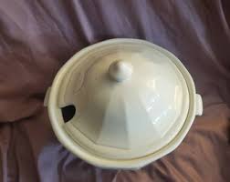 Pfaltzgraff, Heritage White, Soup Tureen With Lid, All White, Stoneware, Multisided, No Trim - Etsy