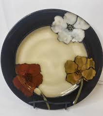 SET OF 3 PFALTZGRAFF PAINTED POPPIES DINNER ...