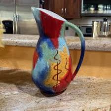 Pfaltzgraff Pitcher Multi color 14” Tall for Sale in Cape Coral, FL - OfferUp