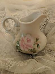 200045 B1 CCHG Delicate Hand Painted Pink Rose Porcelain ...